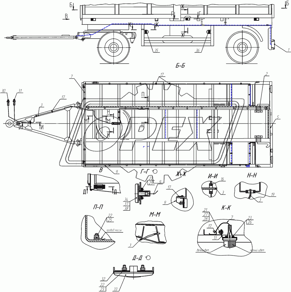 Установка электрооборудования 8332-3700010